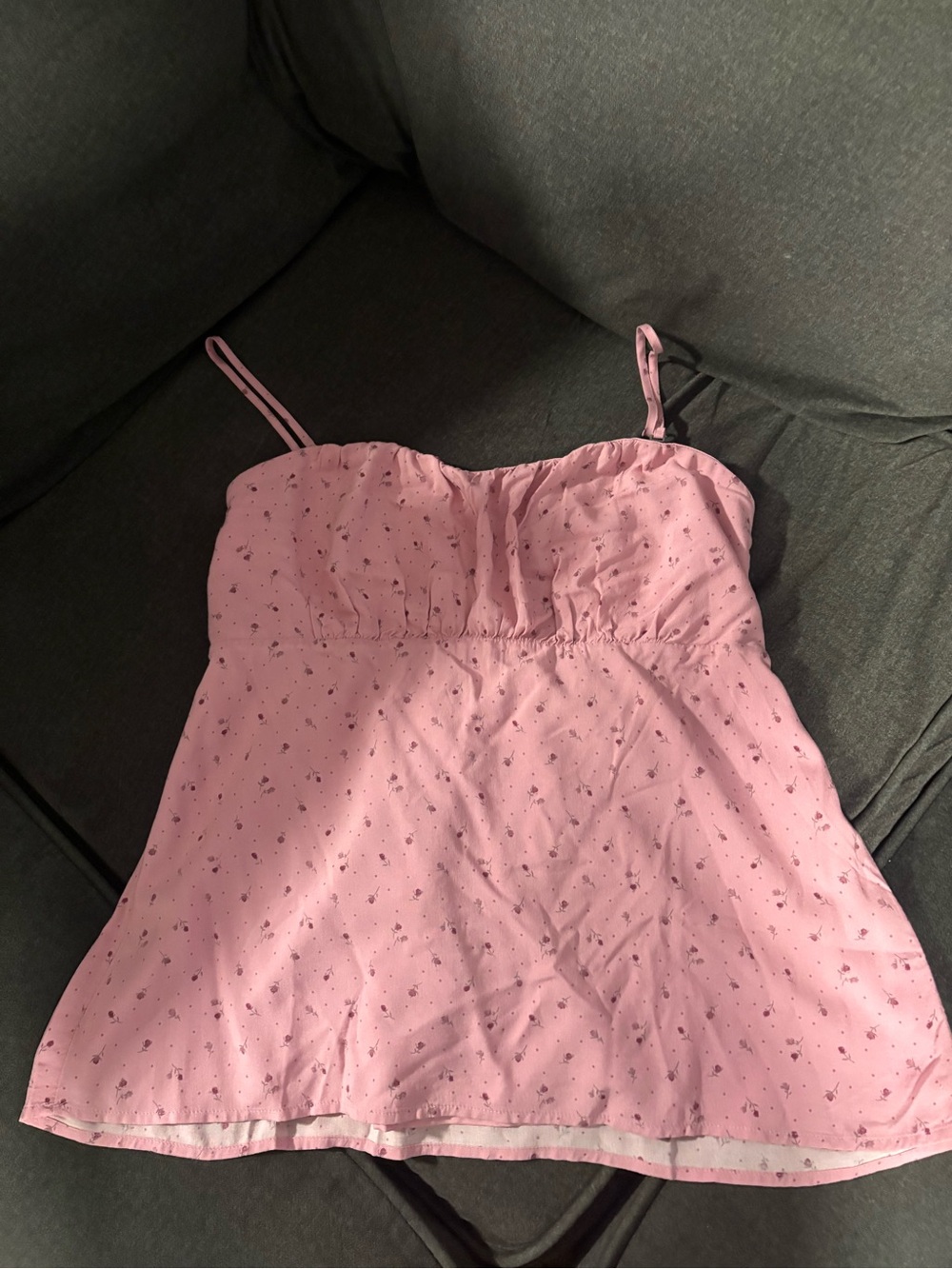 Hollister Pink (Removable straps) top